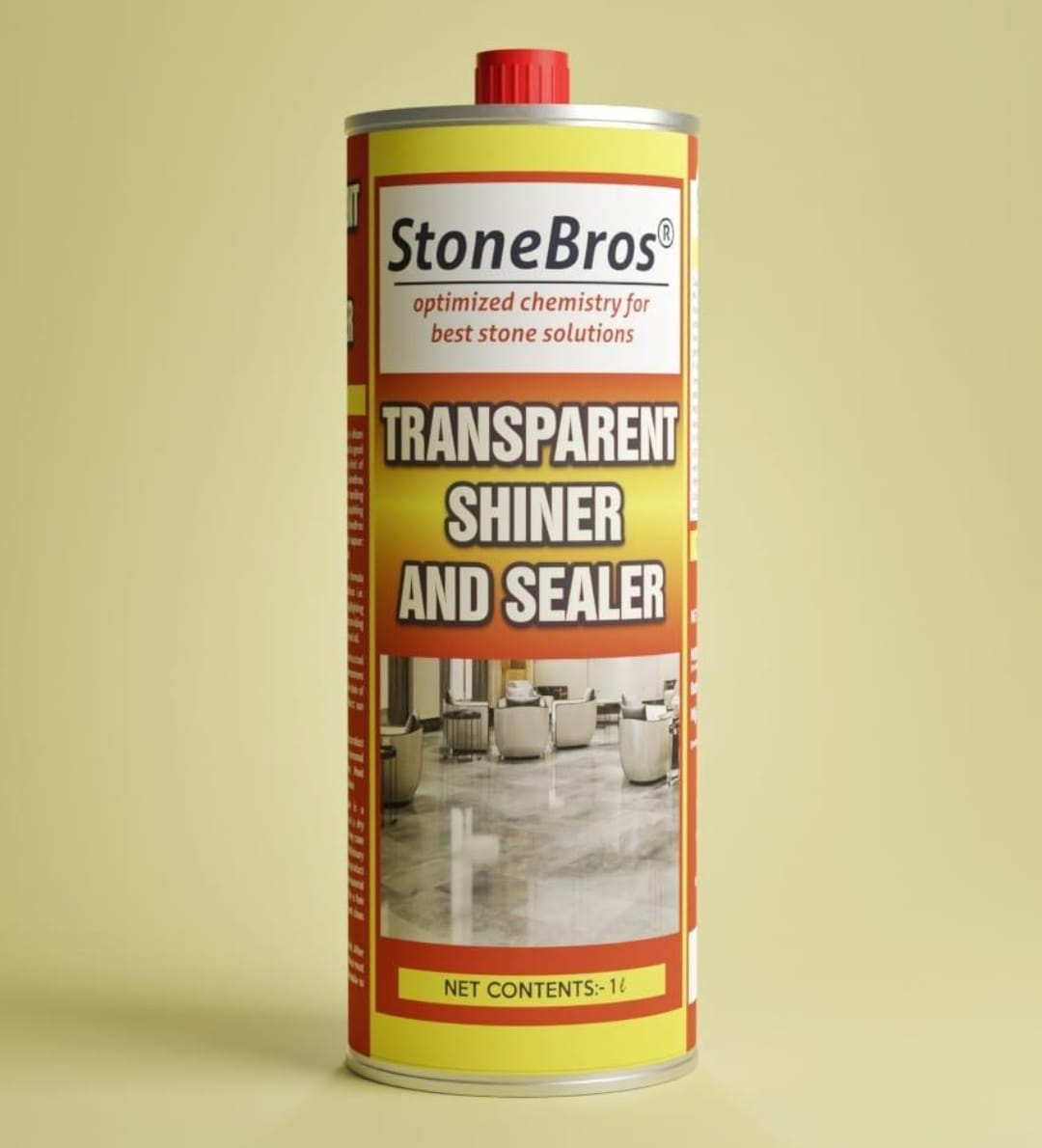 TRANSPARENT SHINER AND SEALER (1LTR) STONE BROS