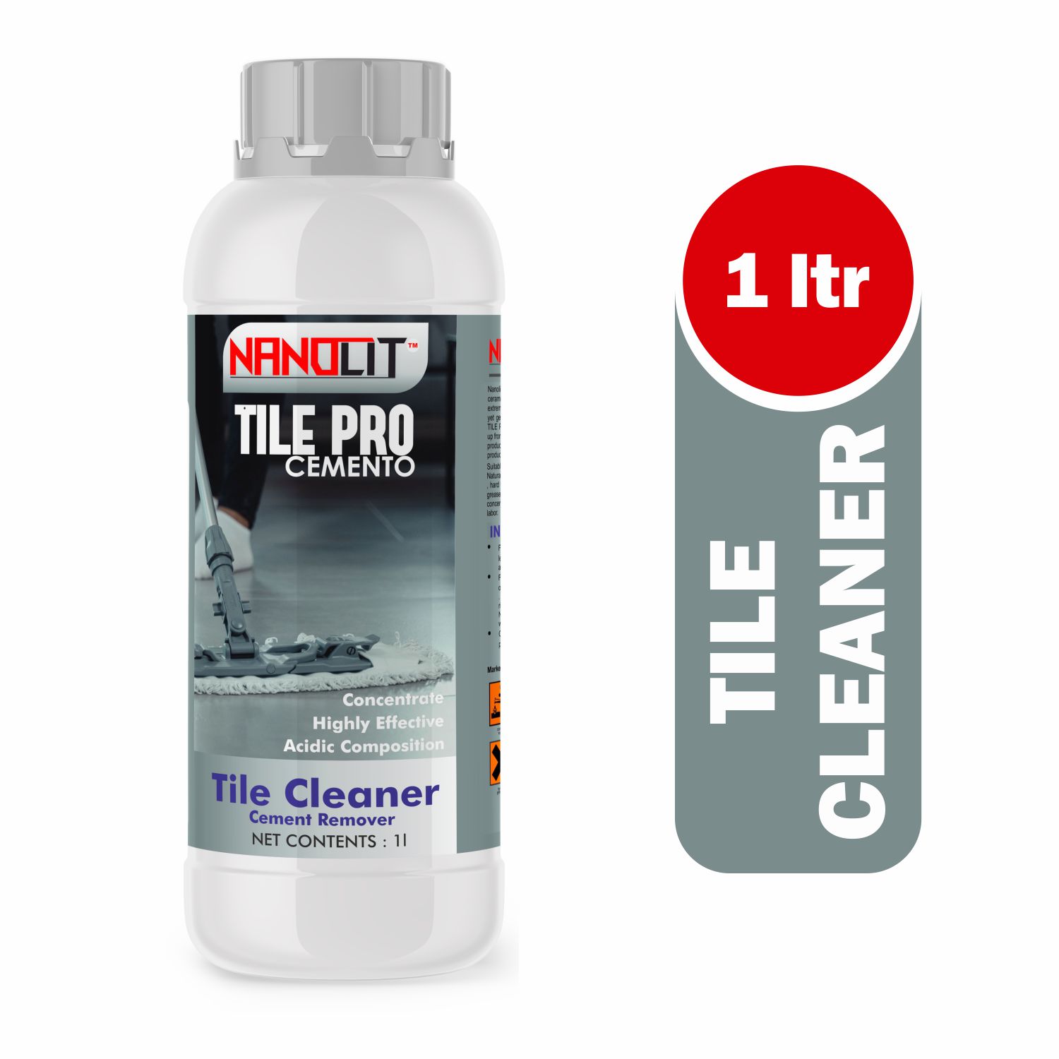 Nanolit Tile Pro ( Tile cleaner 1 ltr Heavy duty )