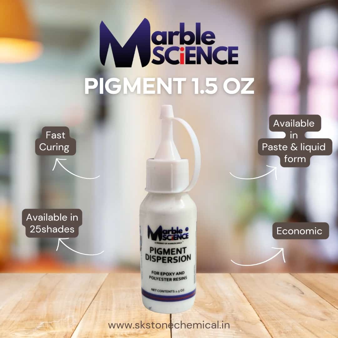 MARBLE SCIENCE Pigment ( Green ) 1.5 OZ (50gm). 1 PCS