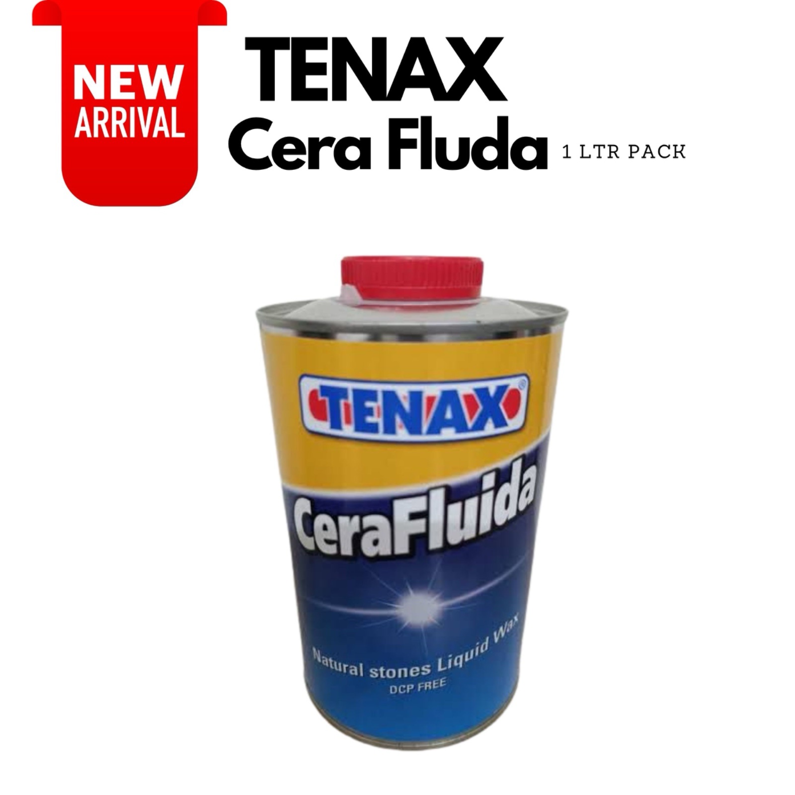 TENAX CERA FLUIDA ( Natural Stones Liquid Wax 1 ltr ) .