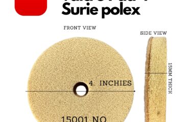 Surie polex Non Woven Pad 4 inches15001 No. 1 pcs